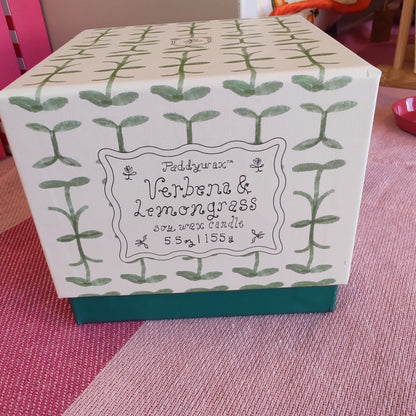 Paddywax Verbena & Lemongrass Soy Wax Candle 5.5 oz