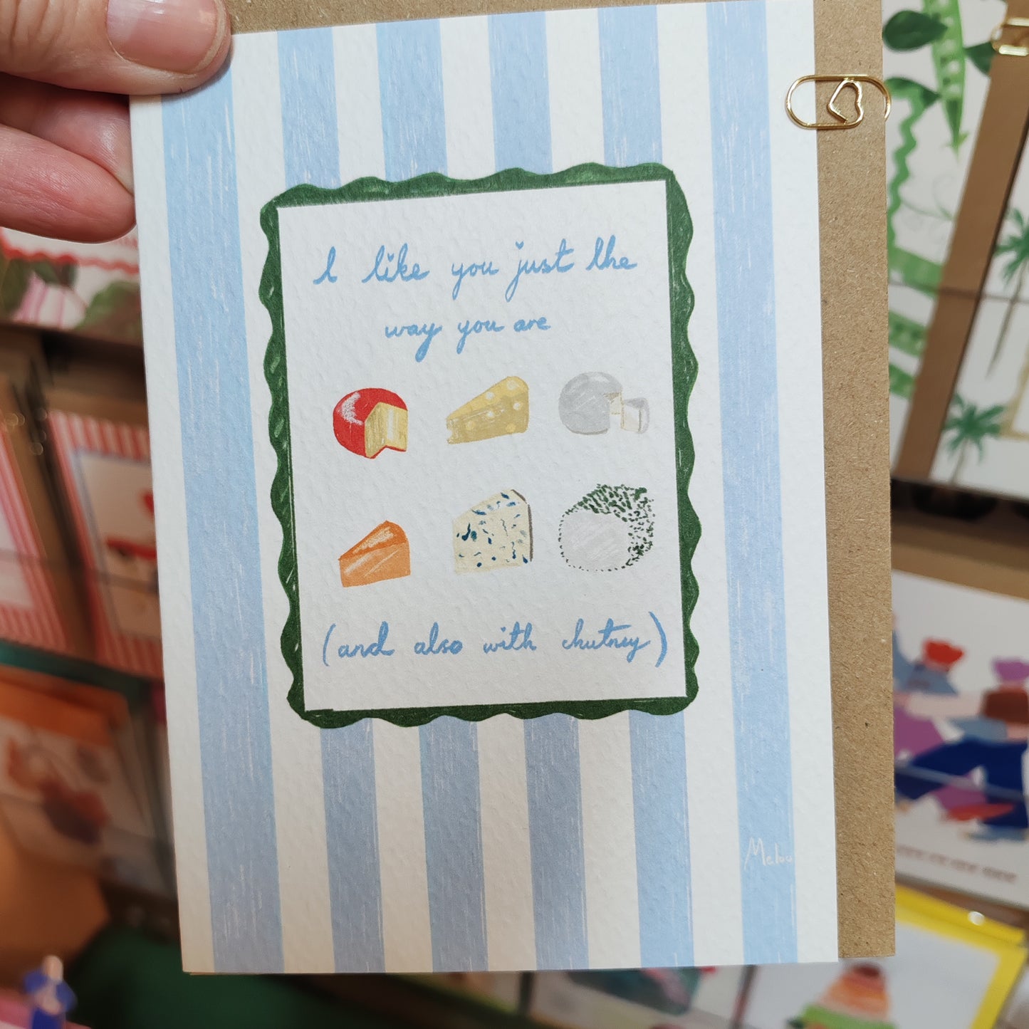 Love cheese and chutney