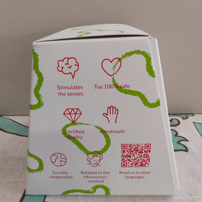 Happy Bubbles sensory duck ball Green