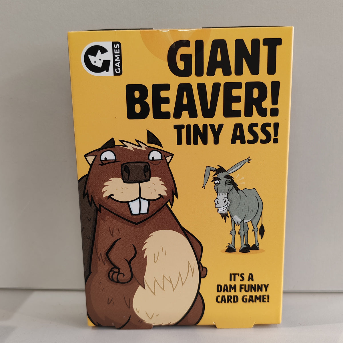 Giant Beaver! Tiny arse Card game
