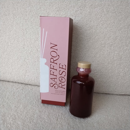 Paddy Wax Saffron Rose Reed Diffuser 3.2 fl oz