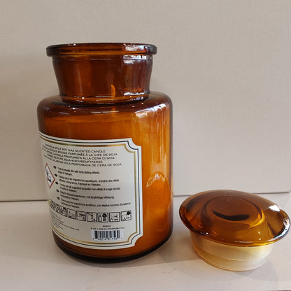 Pumpkin and Spice Apothecary candle