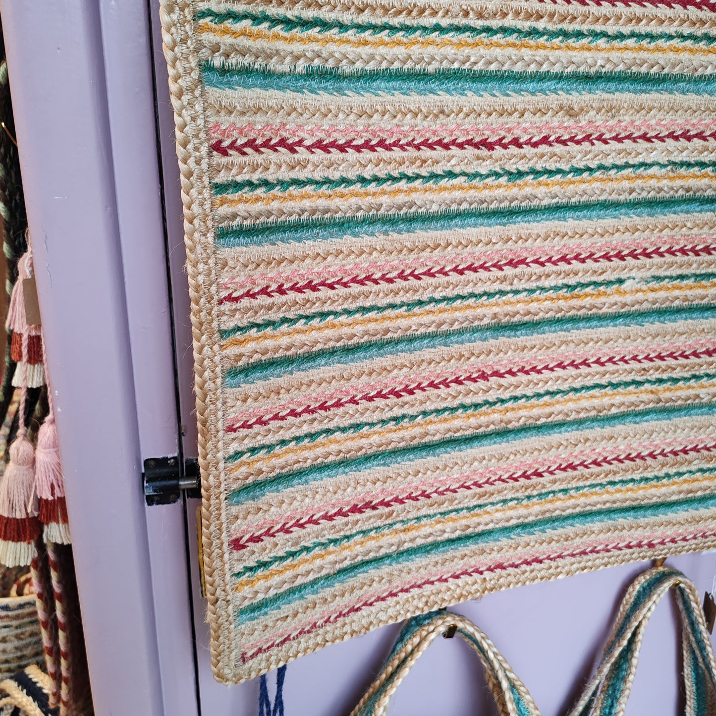 Ikat Jute Rug - rectangle