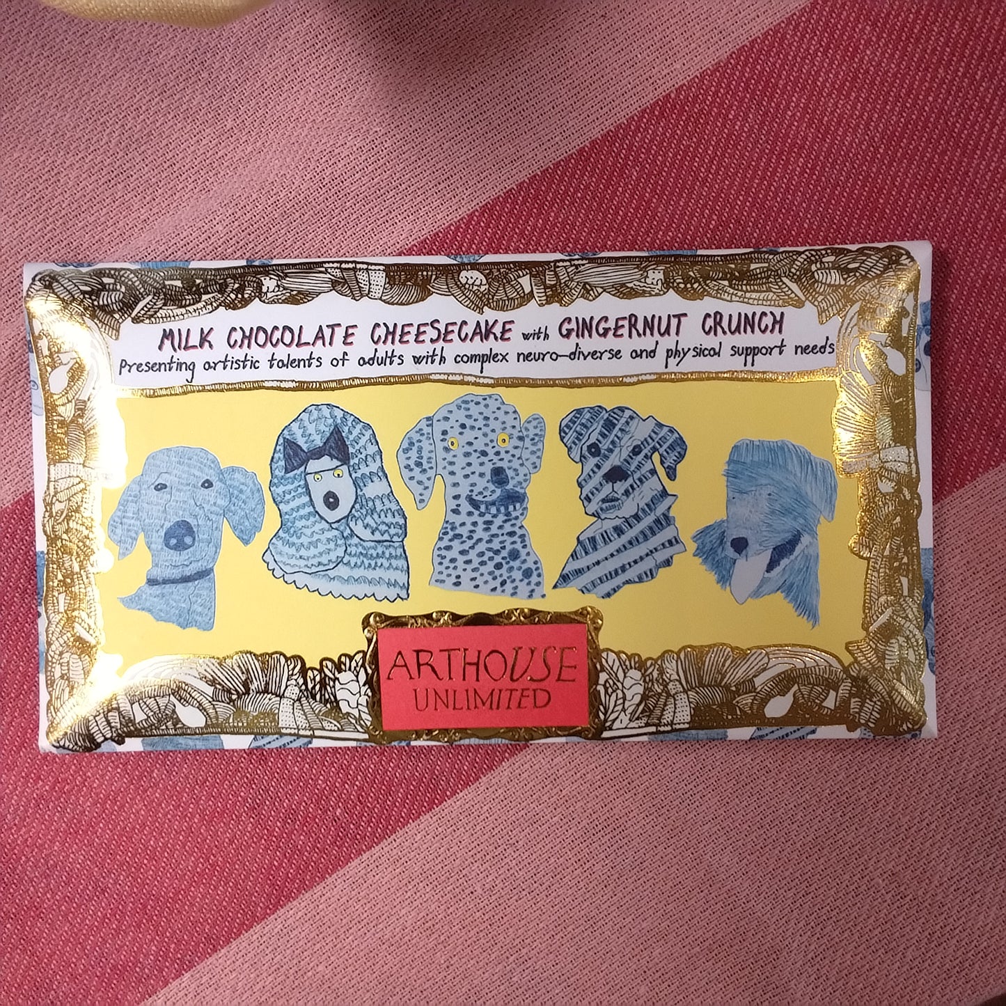 Blue Dogs Milk Chocolate Bar
