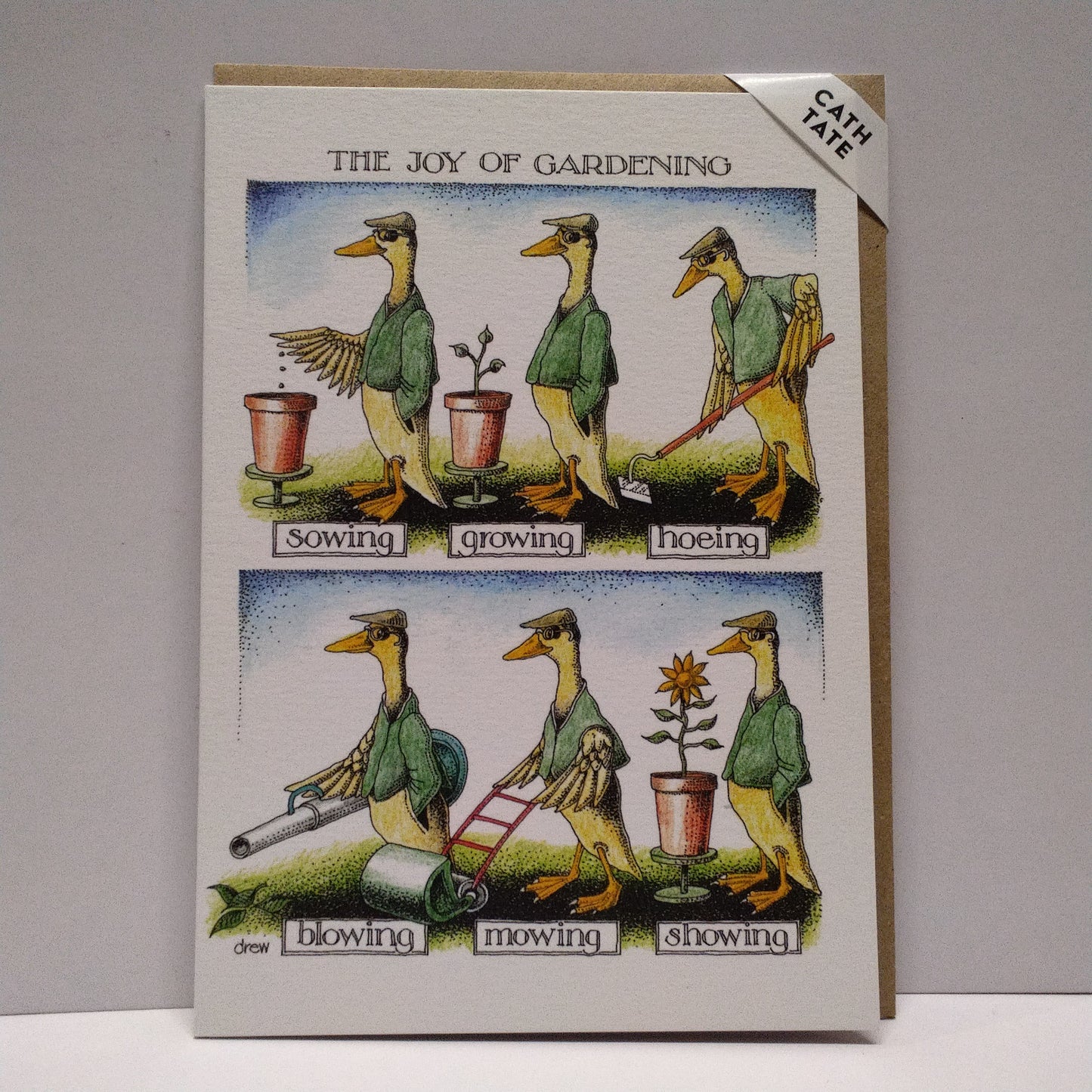 The Joy of Gardening - Greeting Card