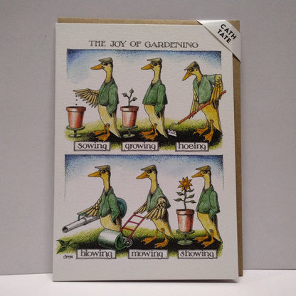 The Joy of Gardening - Greeting Card