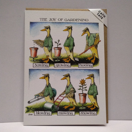 The Joy of Gardening - Greeting Card