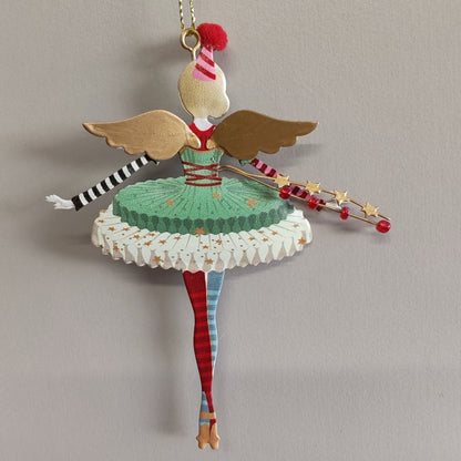 Circus Fairy Tin Decoration