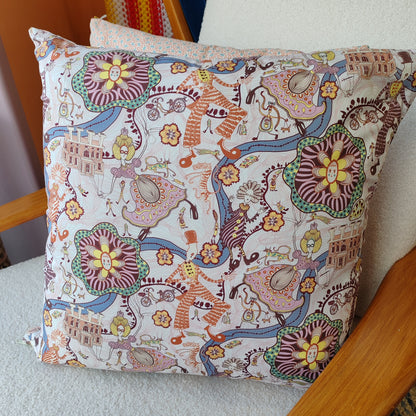 Bates Own Brand - Handmade unique pair of cushions.