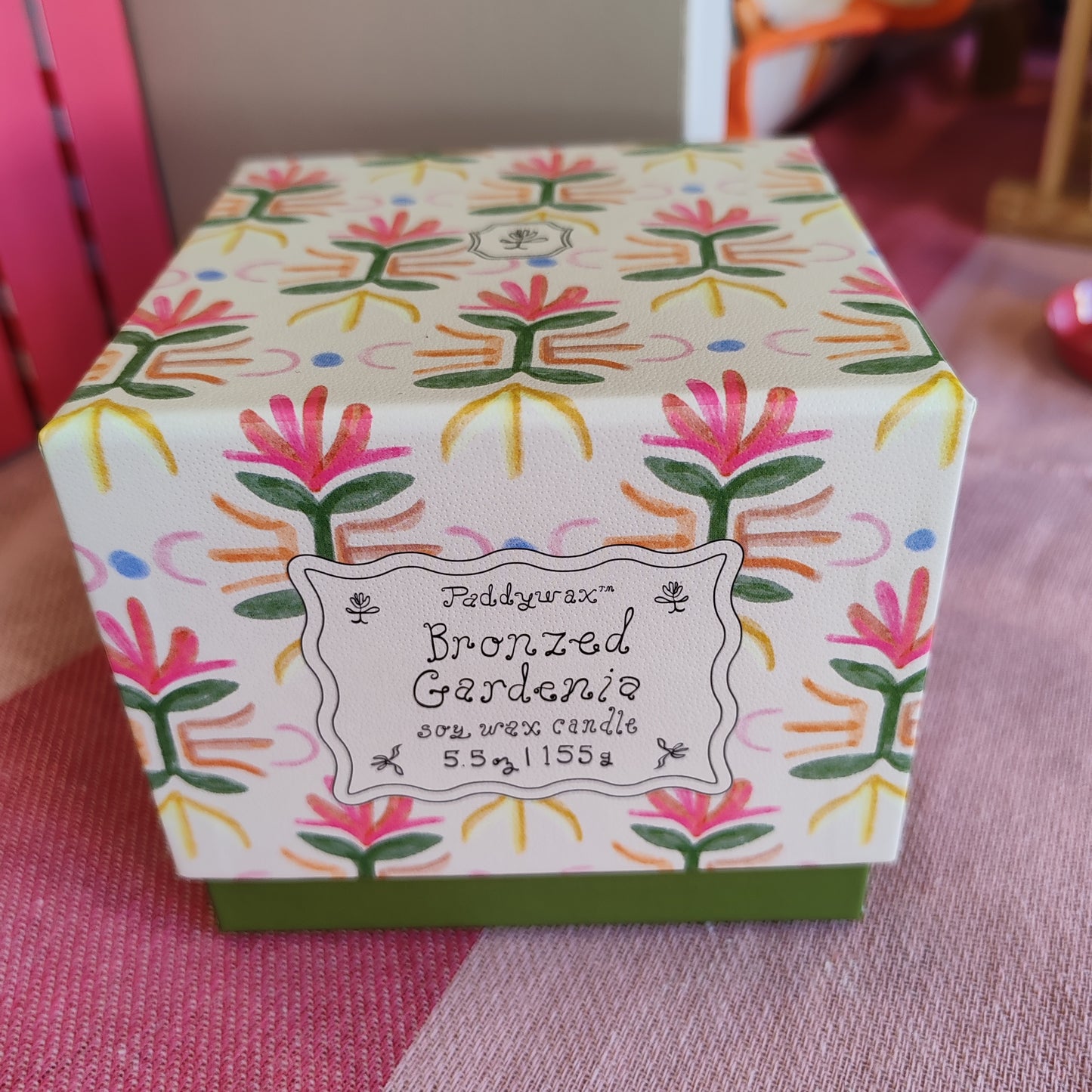 Paddywax Bronzed Gardenia Soy Wax Candle 5.5oz