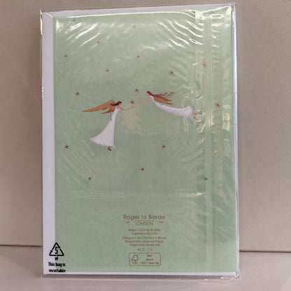 Angel Trees Advent calendar Greeting card