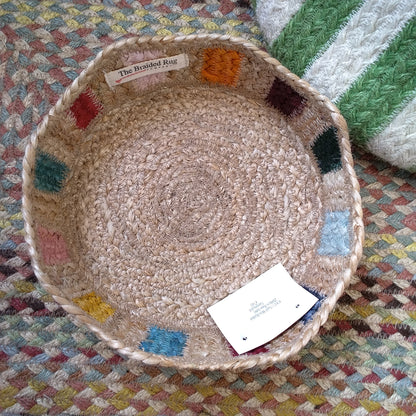 Natural Fairground Tulip Mini Basket