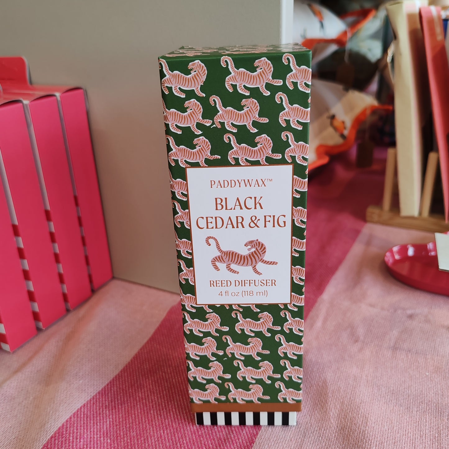 Paddy Wax Black Cedar & Fig Reed Diffuser 4 fl oz