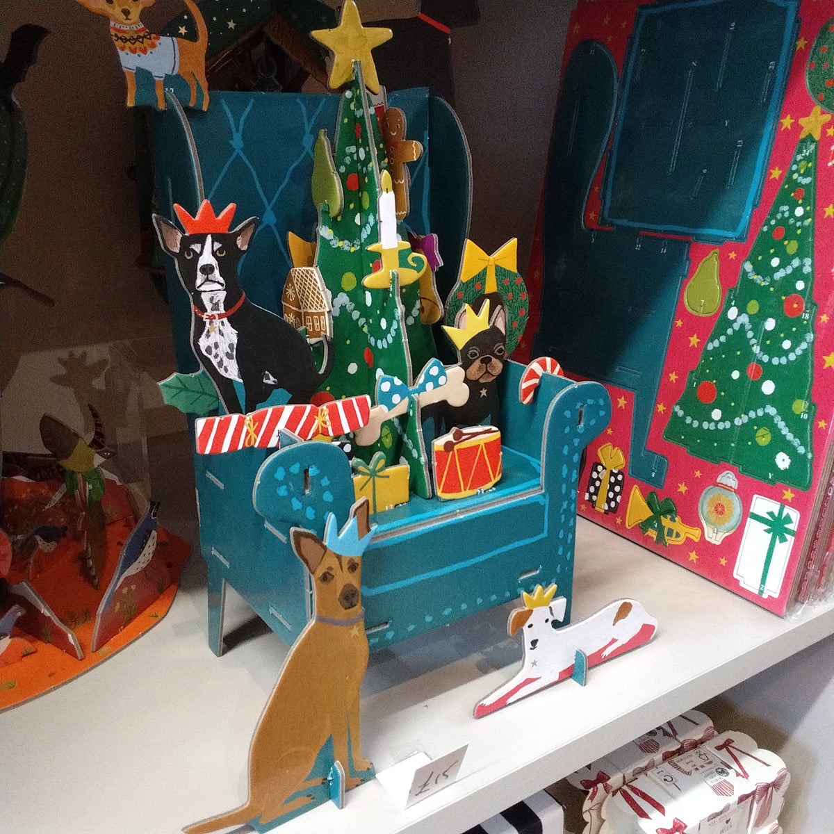 Pooch Perfection Pop and Slot advent calendar.