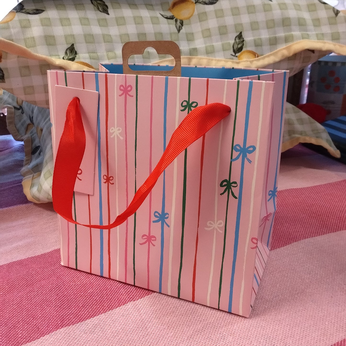 Ribbons and bows small gift bag