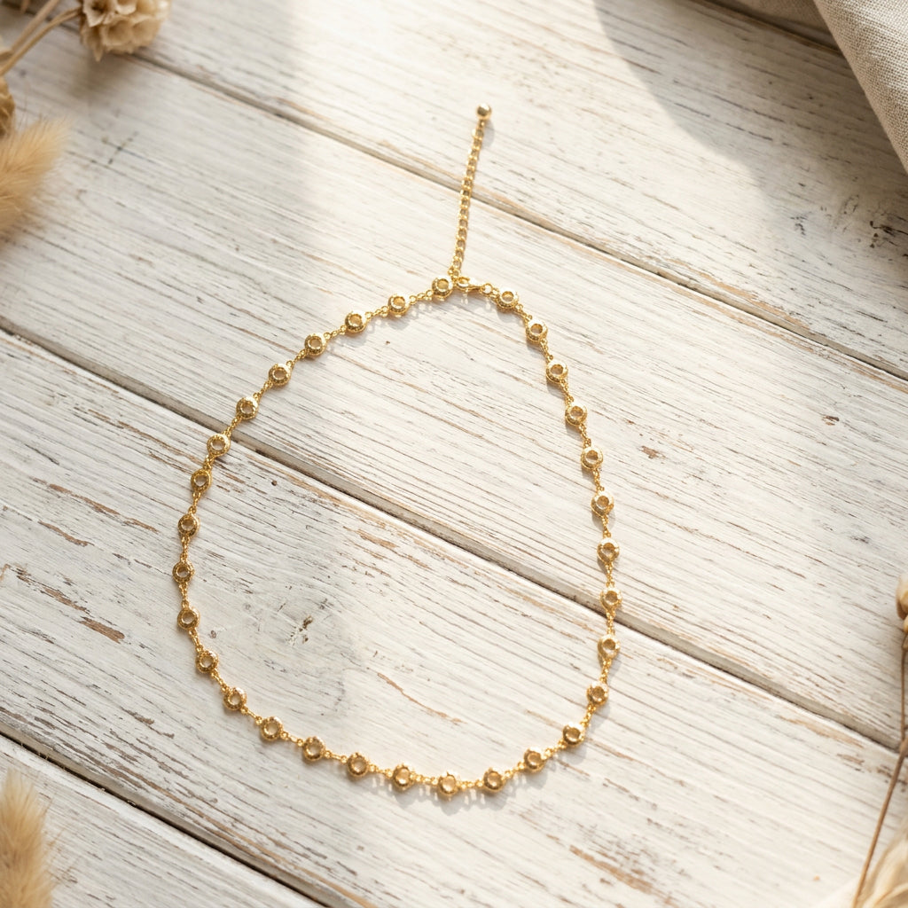 Flower Chain Necklace