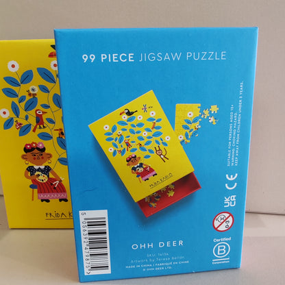 99 piece mini Puzzle. Frida Khalo