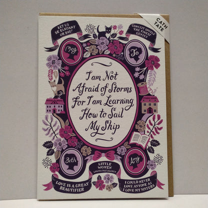 Little Women Greeting Card