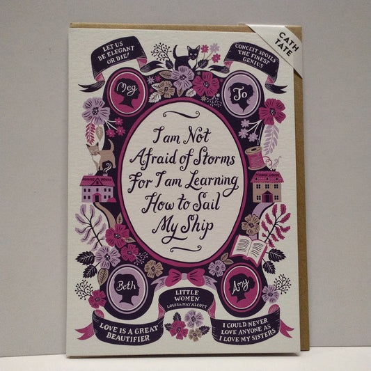 Little Women Greeting Card