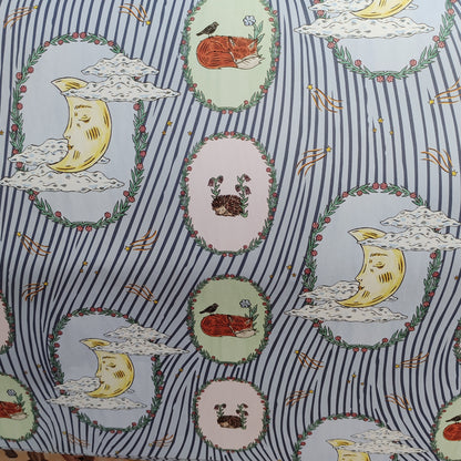 Reversible Moon and Stars Gift Wrap