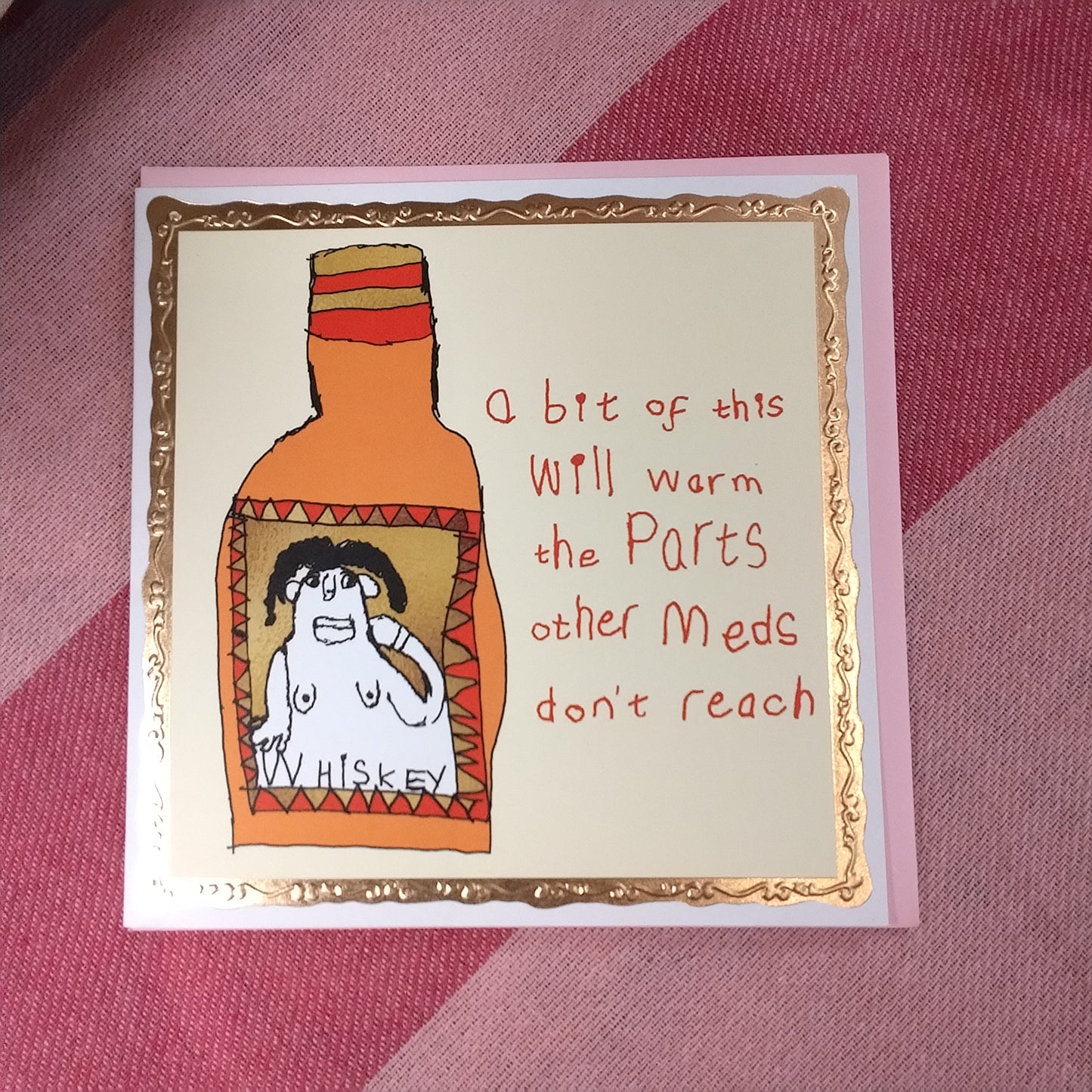 Get well greeting card
