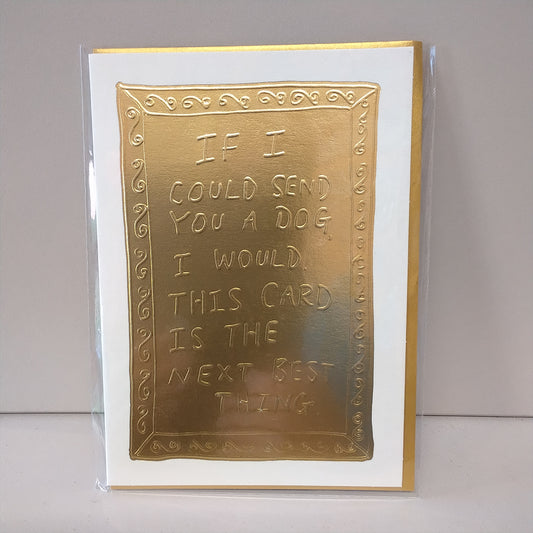 Send A Dog Greeting Card