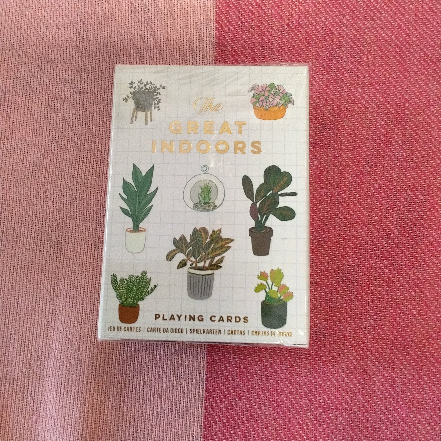 The great indoors playing cards