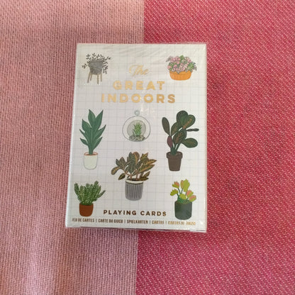The great indoors playing cards