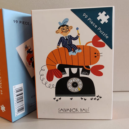 99 piece mini Puzzle. Salvador Dali