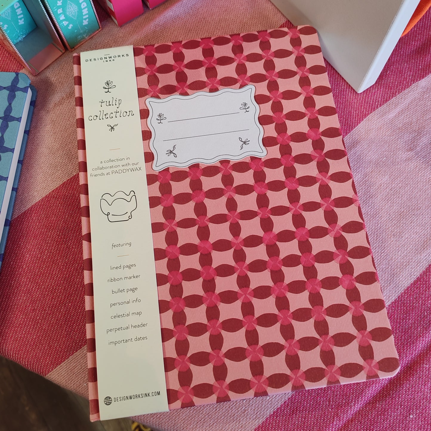 Pinwheel hardback jumbo journal