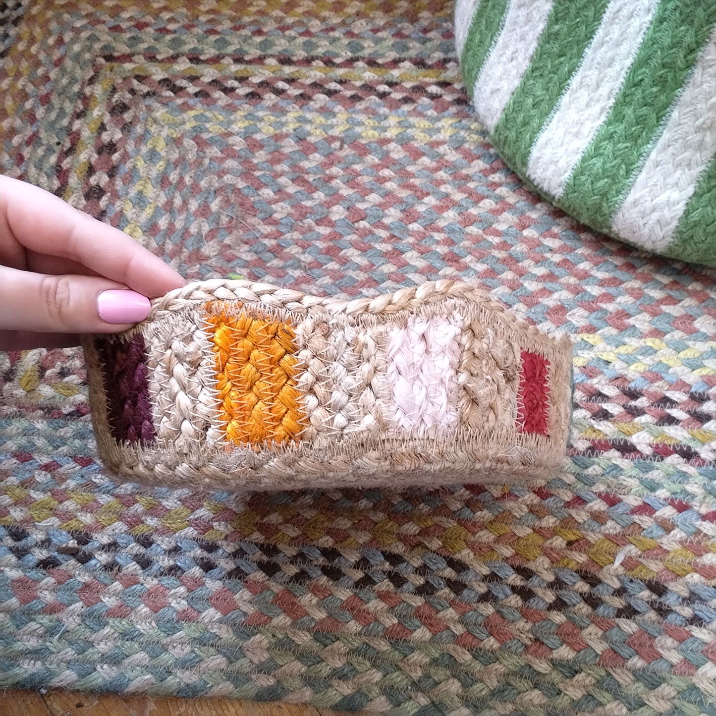 Natural Fairground Tulip Mini Basket