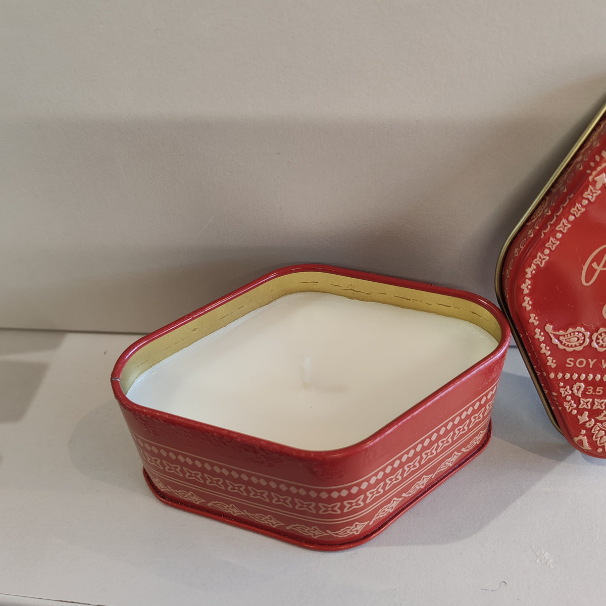 Pumpkin Spice Station Tin Soy Candle