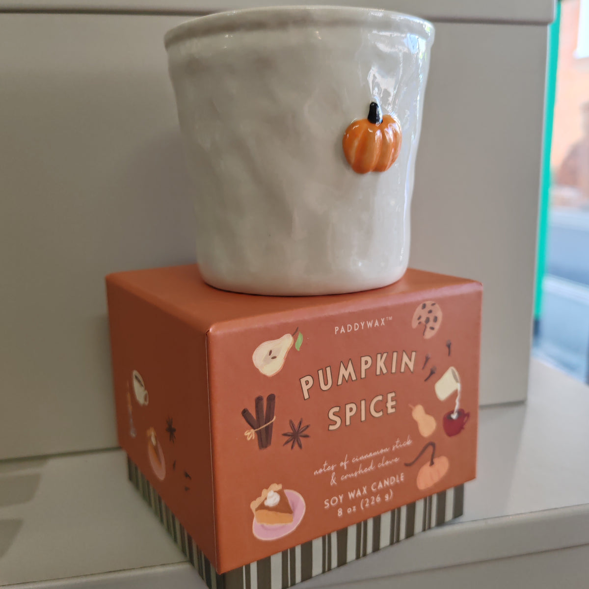 Pumpkin and Spice Bistro Soy wax candle