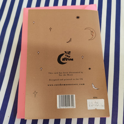 Sparkling posh water Greeting card