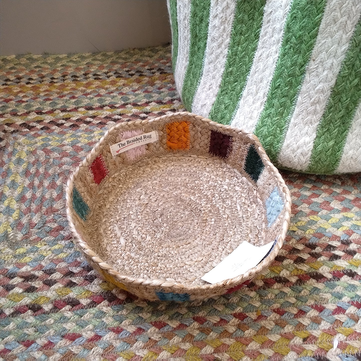 Natural Fairground Tulip Mini Basket