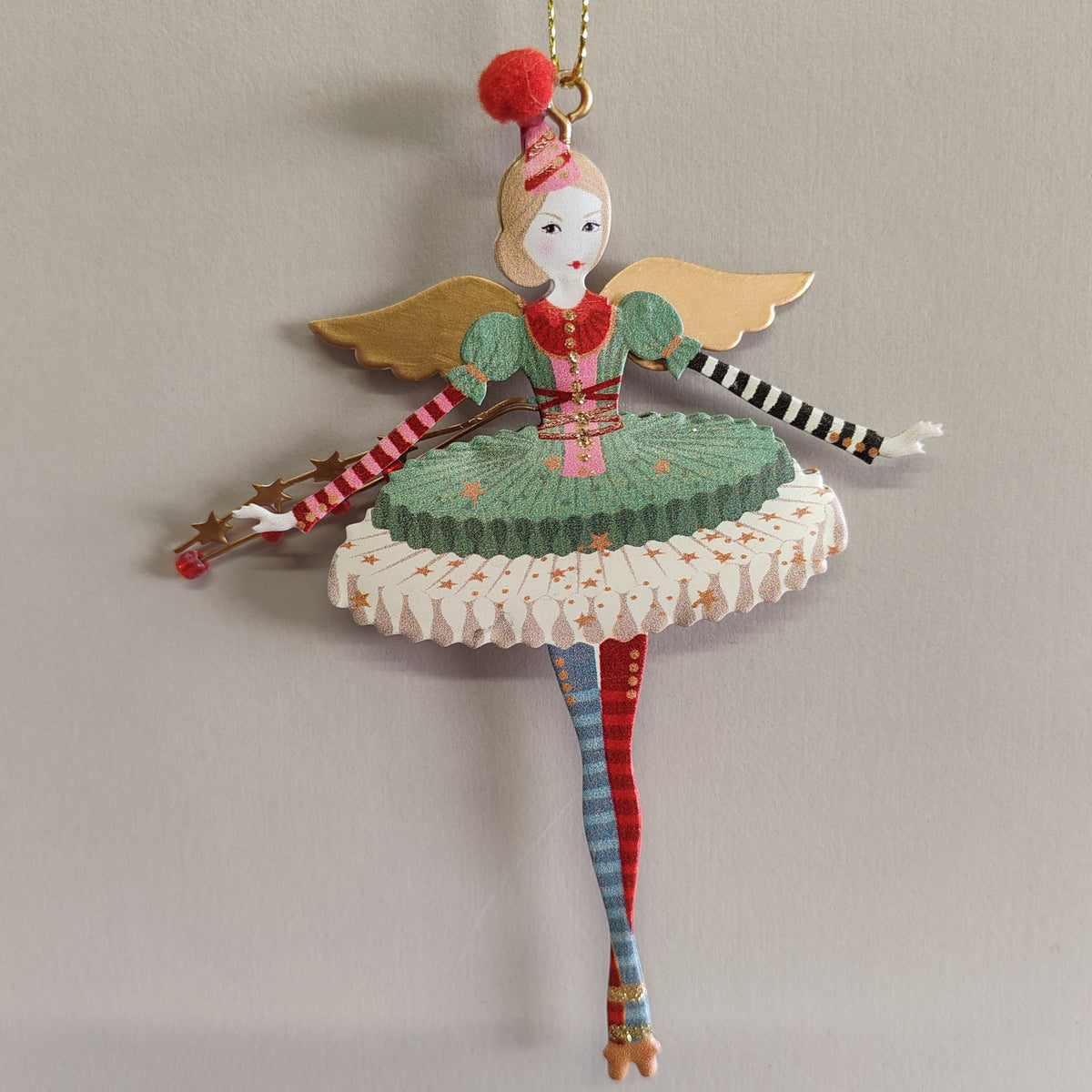 Circus Fairy Tin Decoration