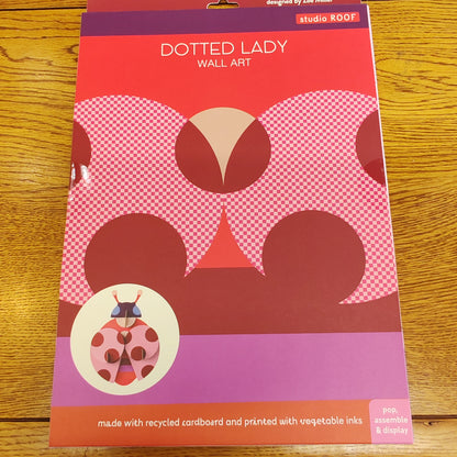 Dotted Lady Wall art